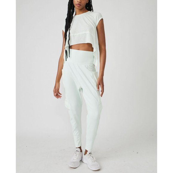 FP MOVEMENT Take A Hike Harem Pants / Aqua Glass - Picture 2 of 6